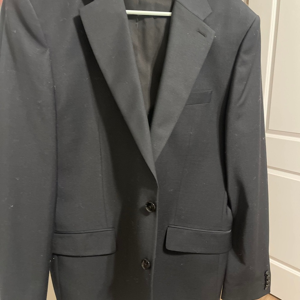Elegant Charcoal Men's Blazer